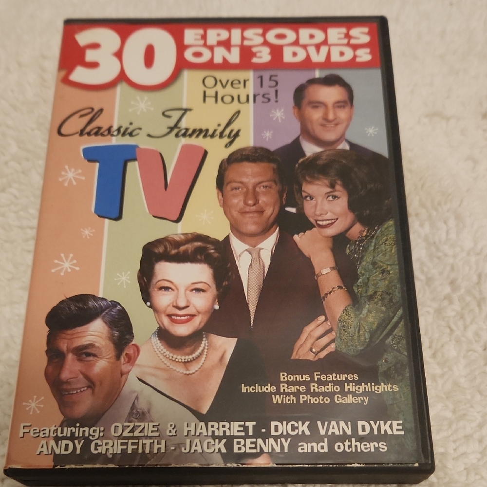 Classic Family TV DVD Collection - 30 Episodes